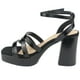 thumbnail image 2 of Sandalia Chalada Mujer Sussi-3 Negro Casual, 2 of 4