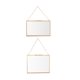 thumbnail image 1 of 2xDouble Side Hanging Photo Picture Frame Plant Specimen Frame 2 Size, 1 of 5