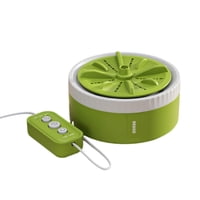 Magideal - Lavadora Portátil De Tamaño Pequeño, Alimentada Por Usb, Bajo Nivel De Ruido, Alta Vibración, Versátil Para Limpiar Calcetines, Ropa Interior Y Verde