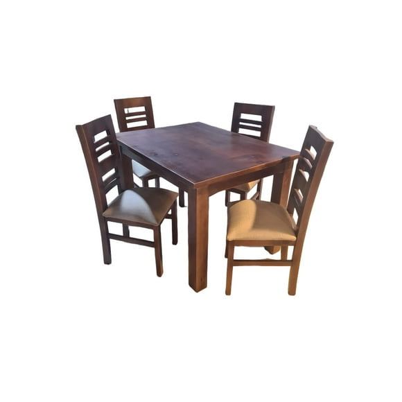 Juego De Comedor Volos 4s Tapiz Beige