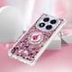 thumbnail image 5 of FOXDOCK Funda Glitter Líquida para Xiaomi Redmi Note 14 Pro Plus 5G con Anillo Brillante, TPU Antichoques y Esquinas Reforzadas, Soporte, 5 of 6