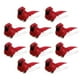 thumbnail image 2 of 10pcs Pájaros Cardenales Rojos Artificiales Para Centros De Mesa Decoración Del Jardín Del Hogar Cardenales Rojos, 2 of 3