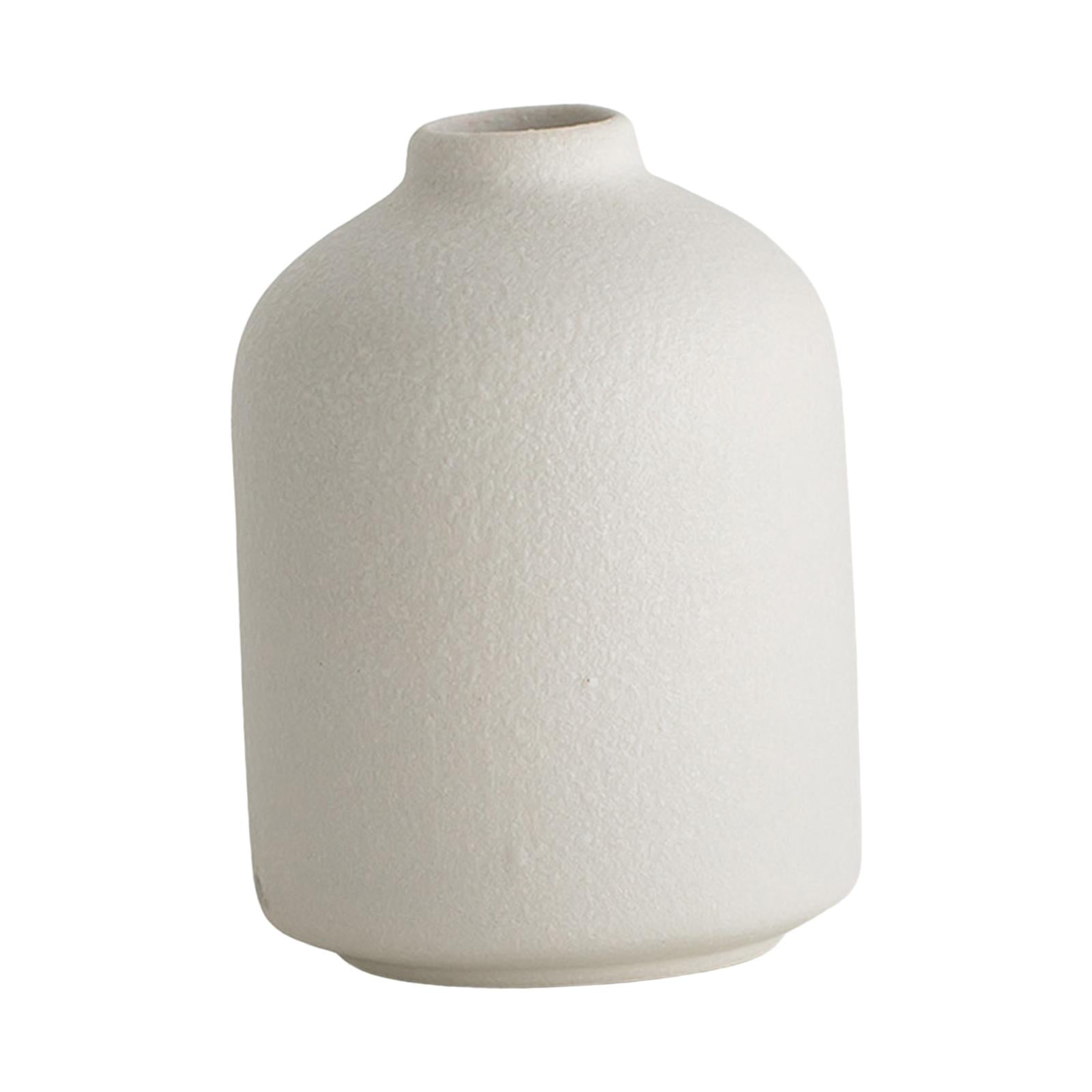 Bothyi - Florero De Cerámica Florero De Estilo Nórdico Para Mesa Centro De Mesa Estantería De Oficina Estilo A 9.5x7x2cm