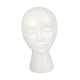 thumbnail image 1 of Cabeza De Maniquí De Espuma, Soporte Blanco Para Postizo, Soporte Para Postizos Para El Hogar, Estilo De Auriculares E, 1 of 5