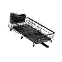 Bothyi - Estante De Secado De Platos Práctico Sobre La Rejilla De Drenaje Del Fregadero Para Accesorios De Cocina