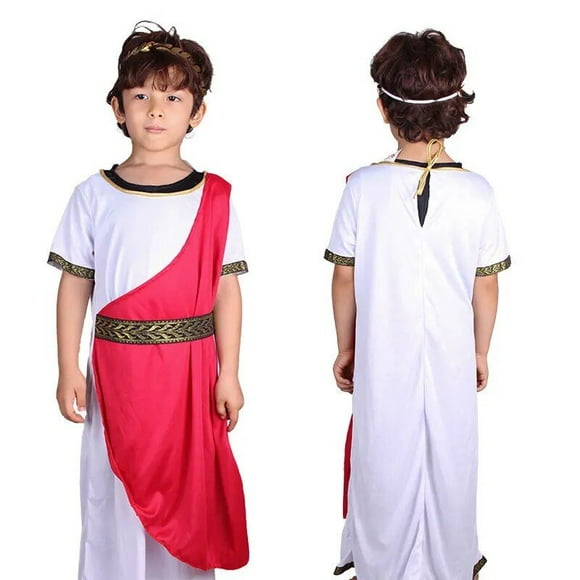 Disfraz Romano Niño Cosplay Juego Rol Traje Infantil