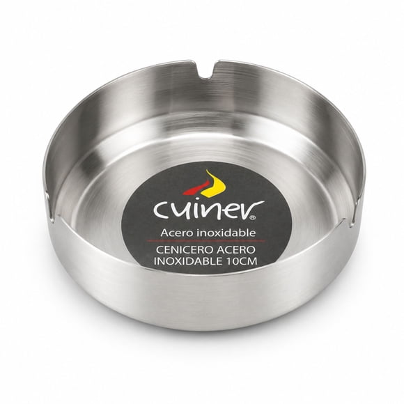 Cenicero Acero Inoxidable / Cenicero Metálico Cuiner