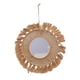 thumbnail image 5 of Espejo Colgante Redondo de Macramé con Flecos, Adorno Artístico Multifuncional Rústico Y Bohemio para Entrada, Decoración Del Hogar, Fácil de Instalar Estilo A, 5 of 5