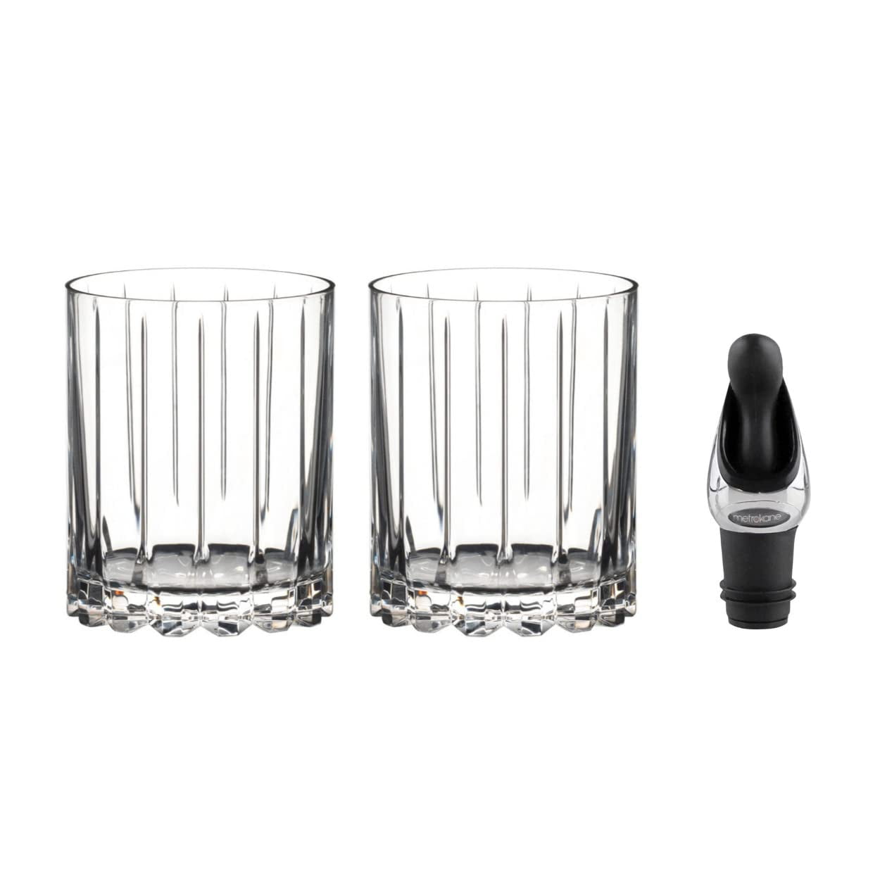 Set De Vasos Riedel Drink Specific Double Rocks (paquete De 2)