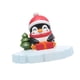 thumbnail image 2 of Figura de pingüino de resina, escultura artística artesanal, estatua de pingüino en miniatura para jardín, decoración de estanque para balcón, piscina Regalo de apertura, 2 of 5