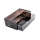thumbnail image 2 of Caja de goteo para filtro externo de acuario, diseño de cajón con cascada silenciosa y flujo de agua para bricolaje, bandeja de goteo, tubo de , Marrón, 2 of 5