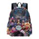 thumbnail image 1 of Villanos-theme Backpack, Campus style schoolbag Bookbag with Adjustable Shoulder Straps And Large Zip Compartment, Unisex Travel Bags.42x30x15cm, 1 of 6