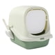 thumbnail image 2 of Bandejas De Arena Para Gatos Cerradas Con Capucha, Entrada Frontal Grande Con Bandeja De Arena Para Gatos Con Pala, Color Verde, 2 of 5