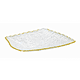 thumbnail image 2 of Bandeja Rectangular 31 Cm S Frederick Gold, 2 of 2