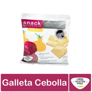Snack Adventure - Pack 25 Un De Galletas Cebolla Sin Gluten