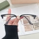 thumbnail image 4 of Gafas bloqueadoras de luz azul, gafas de moda de doble haz, montura de gafas anti-luz azul, 4 of 5