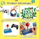 thumbnail image 5 of Tema De Videojuego Birthday Banner Game On Controllers Gamepad, 5 of 7