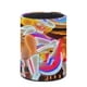 thumbnail image 3 of Piedra Papel Tijera-theme Cylinder Pen Holder Pencil Organizer with Flannel Lining PVC Leather Material Cardboard Base for study work 10*8CM, 3 of 6