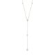 thumbnail image 1 of Collar ELEGANT CONFETTI Kennedy chapado en oro blanco de 18 quilates, 1 of 4