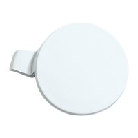 Ioensy - Tapas De La Cubierta Del Ojo Del Gancho De Remolque Del Parachoques Delantero Ajuste Del Ajuste Del Ojo De Remolque Para Tesla Modelo 3 Blanco