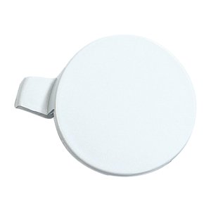 Ioensy - Tapas De La Cubierta Del Ojo Del Gancho De Remolque Del Parachoques Delantero Ajuste Del Ajuste Del Ojo De Remolque Para Tesla Modelo 3 Blanco