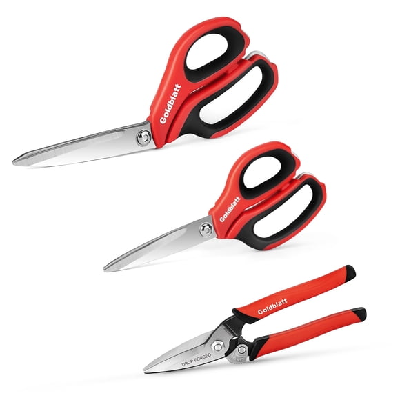 Tijeras Goldblatt, resistentes, 3 unidades (20 cm, 25 cm), multiusos