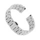 thumbnail image 3 of pulsera de correa de acero inoxidable para hombre, cierre doble de plata 20mm, 3 of 3