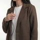 thumbnail image 3 of Abrigo Boulevard Mujer Café Talla 2XL, 3 of 3