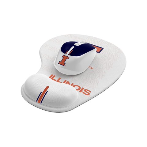 Ratón Y Alfombrilla De Ratón Soar Ncaa Illinois Fighting Illini