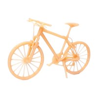 Magideal - Modelo De Bicicleta De Resina Realista 1/64, Ornamento De Mesa De Arena De Vehículo En Miniatura Para Paisaje, Accesorio De Decoración De Mesa De , Bicicleta De Montaña