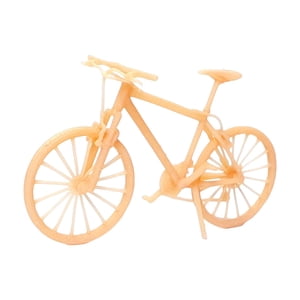 Magideal - Modelo De Bicicleta De Resina Realista 1/64, Ornamento De Mesa De Arena De Vehículo En Miniatura Para Paisaje, Accesorio De Decoración De Mesa De , Bicicleta De Montaña
