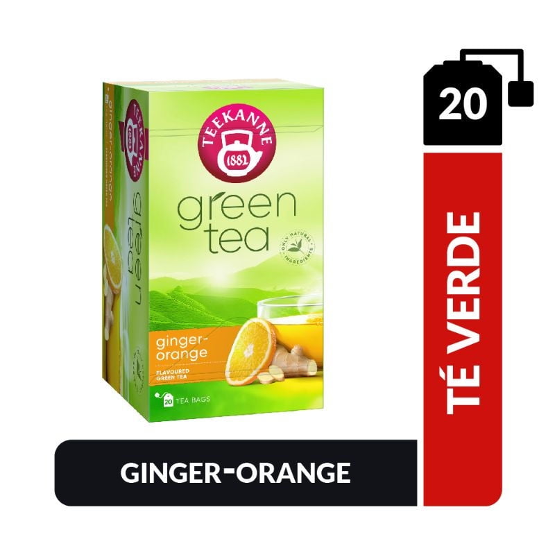 Té Verde Ginger-orange Caja 35 g Teekanne