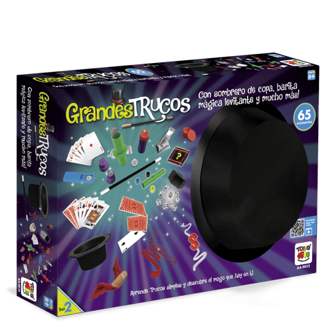 Juego De Magia Grandes Trucos Set 2 (65 Accesorios) - Toyng