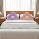thumbnail image 2 of Cojin Flor Peluche Decorativo Suave Almohada Para Sofa rosa, 2 of 8