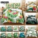 thumbnail image 1 of Quilt Duvet Cover Bedding Set Pillowcase Linens Green Plant Double Bed x Bedroom, 1 of 5