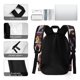 thumbnail image 5 of Ginny y Georgia-theme Backpack, Campus style schoolbag Bookbag with Adjustable Shoulder Straps And Large Zip Compartment, Unisex Travel Bags.42x30x15cm, 5 of 6