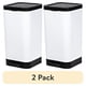 thumbnail image 3 of Basurero Hefty Plástico 9,8 L Blanco Pedal Pack x2, 3 of 3