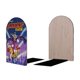 thumbnail image 2 of Pato Darkwing Sujetalibros decorativos temáticos, tope para estantería con base antideslizante, uso dual para hogar y oficina - 2 piezas, 2 of 6