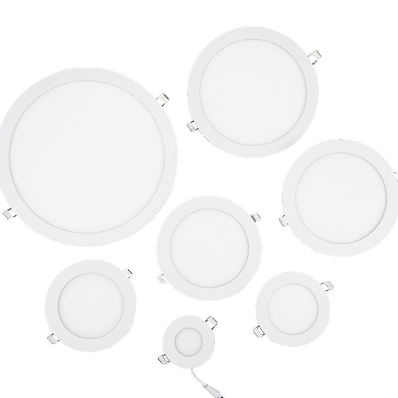 Genérico - Lampara Panel Led Superficial Cuadrada Redonda 24w Lau