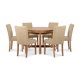 thumbnail image 1 of Juego Comedor Preston Extensible 6 Sillas Café - Roble, 1 of 10