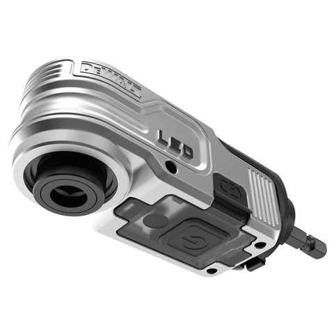 Adaptador De Ángulo Recto Modular Iluminado Dewalt Dwalraft