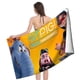 thumbnail image 4 of Hitpig Toalla de playa de secado rápido con diseño temático, regalo para mujeres y niñas, ideal para cumpleaños, fans, amantes de la música, uso en la playa o al aire libre, 78 × 180 cm, 4 of 6