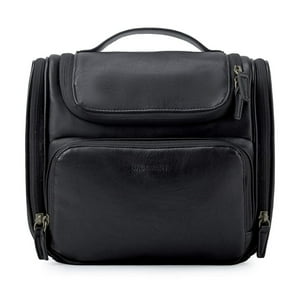 Bagsmart Neceser De Viaje Compacto En Cuero Sintético Negro
