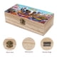 thumbnail image 3 of Caja Organizadora de Madera Rústica Iwájú Desmarcar, 3 of 6