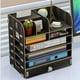 thumbnail image 4 of Organizador de escritorio multiuso de madera negro, 4 of 4