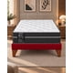thumbnail image 1 of Base de Cama de 1 Plazas + Colchon Mery Desing 1 Pilow - Rojo, 1 of 7