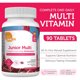 thumbnail image 3 of Multivitamínico Infantil Zahler Junior Multi, 90 Tabletas Masticables, 3 of 3
