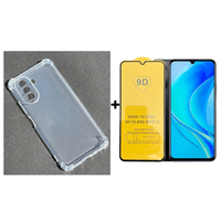 Mar Cases - Carcasa Para Huawei Nova Y70 Transparente + Mica Lámina
