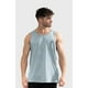 thumbnail image 1 of Polera Orgánica Sin Mangas Adventure Apparel V2 Celeste Hombre Falcone, 1 of 3
