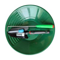 Magideal - Kit De Batea De Oro Herramienta De Recolección Aguas Agitadas Diferentes Rápidos Equipo Para Exteriores Herramienta De Prospección Separación Efectiva Verde